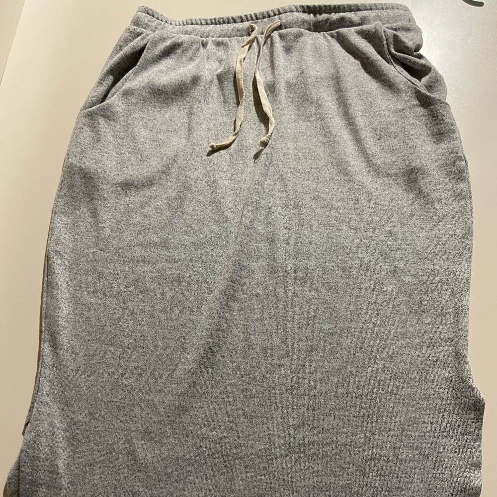 Long Grey Skirt